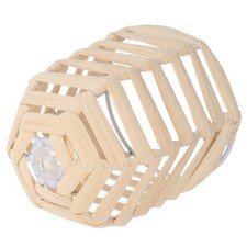 Bamboo Light Shade Small Rattan Lampshade Decorative Mini Cover Hand Woven