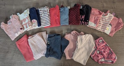 Mädchen Paket 17 Teile Größe 74  Herbst/Winter H&M, Dopodopo, Zara, Primark