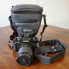 Minolta X-700 SLR 35mm Film Camera w/ 28-70mm Lens Bag, UNTESTED
