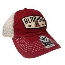 Alabama Crimson Tide '47 Brand Cleanup Trucker Adjustable Snapback Hat Cap OSFM