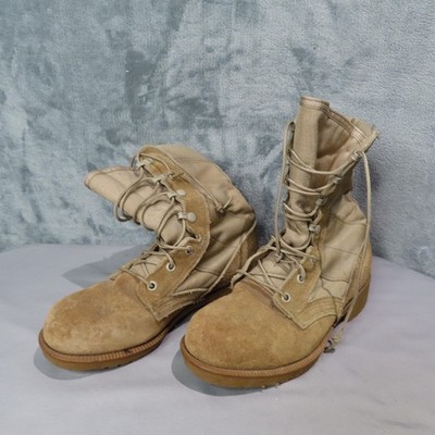 Belleville Boots Mens Size 4 Tan Desert Combat Safety Toe Made in USA 200 DES ST