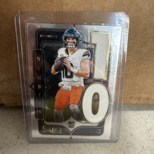2024 Panini Select - Select Numbers Bo Nix #6 (RC)