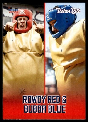 2023 Bubba Blue Mascot Choice Minor League Rookie RC New Hampshire Fisher Cats