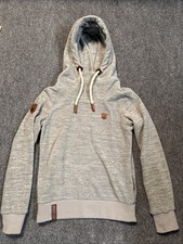 Grey Naketano Hoodie, Womens Small, A Brave New World, Pullover, Funnel Neck