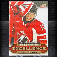 2015-16 UD Series 2 - Charles Hudon - PROGRAM OF EXCELLENCE #C256 TEAM CANADA