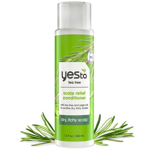 Tea Tree Scalp Relief Conditioner - Calms Dry Itchy Scalp, Hydrates & Softens...