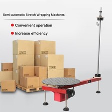 110V Semi-Automatic Stretch Film Wrapping Machine Dispenser Tool Pallet Packing