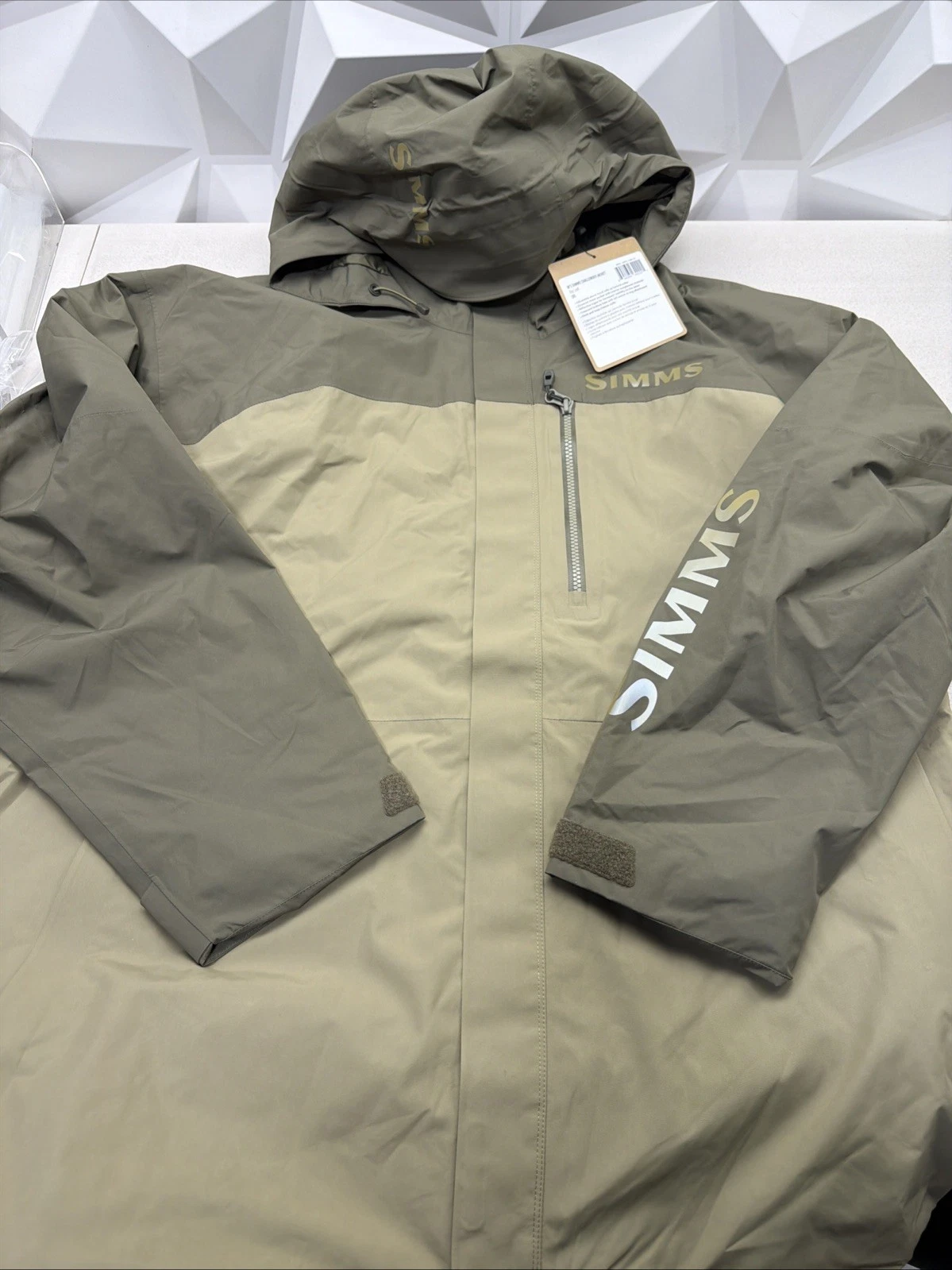 SIMMS MENS CHALLENGER JACKET 3XL BAY LEAF