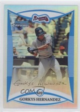 2008 Bowman Draft Prospects Chrome Refractor Gorkys Hernandez #BDPP99 hn3