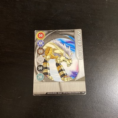 Low Energy 4/48b BA199 Bakugan Battle Brawlers Metal Card