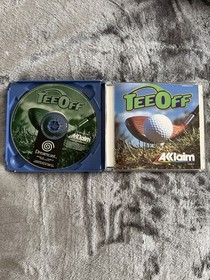 Sega Dreamcast Tee Off Complete PAL UK Boxed Game PAL UK