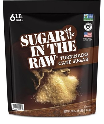 Sugar in the Raw Turbinado Cane Sugar, 6 lbs. (96 oz. ) Natural