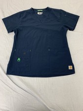 Carhartt Modern Fit Cross-Flex V-Neck Media Scrub Top Women's size M