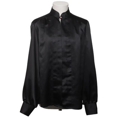 Botini, Bluse, Größe: 44, Schwarz, Polyester, Einfarbig, Damen #g0a
