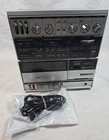 Vintage Hitachi TRK-9100H Boombox Radio Works Cassette Issues Read