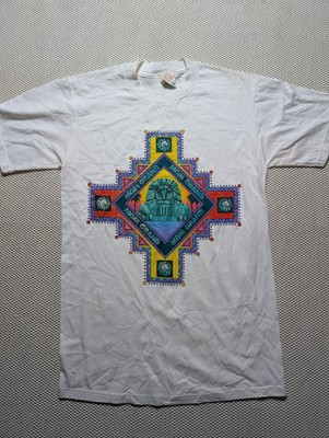 Vtg 90s Rare MGM GRAND Casino Las Vegas Emerald Lion Head Aztec  T-Shirt  Small