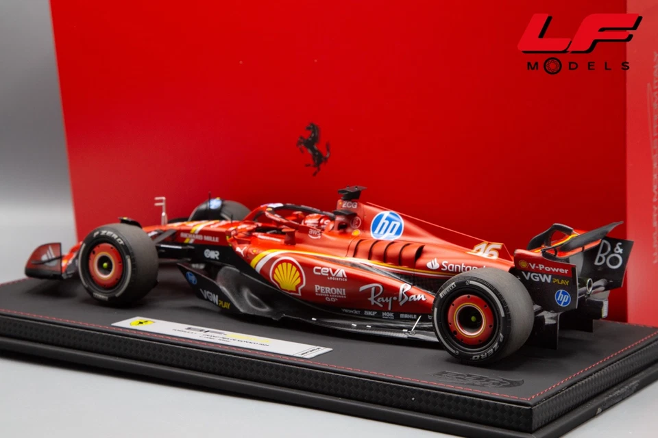 1:18 Ferrari F1 SF-24 Winner Monaco GP 2024 C. Leclerc - BBR - Immagine 3 di 4
