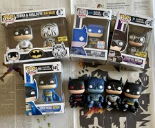 Batman Funko Pop Bundle Exclusives, 8-Bit, Earth 2