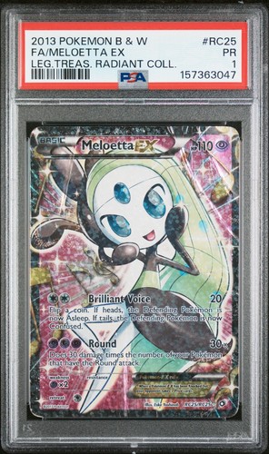 Meloetta-EX graded PSA 1 for sale on eBay