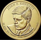 2015-D Presidential Dollar John F Kennedy — photo from another recent sale