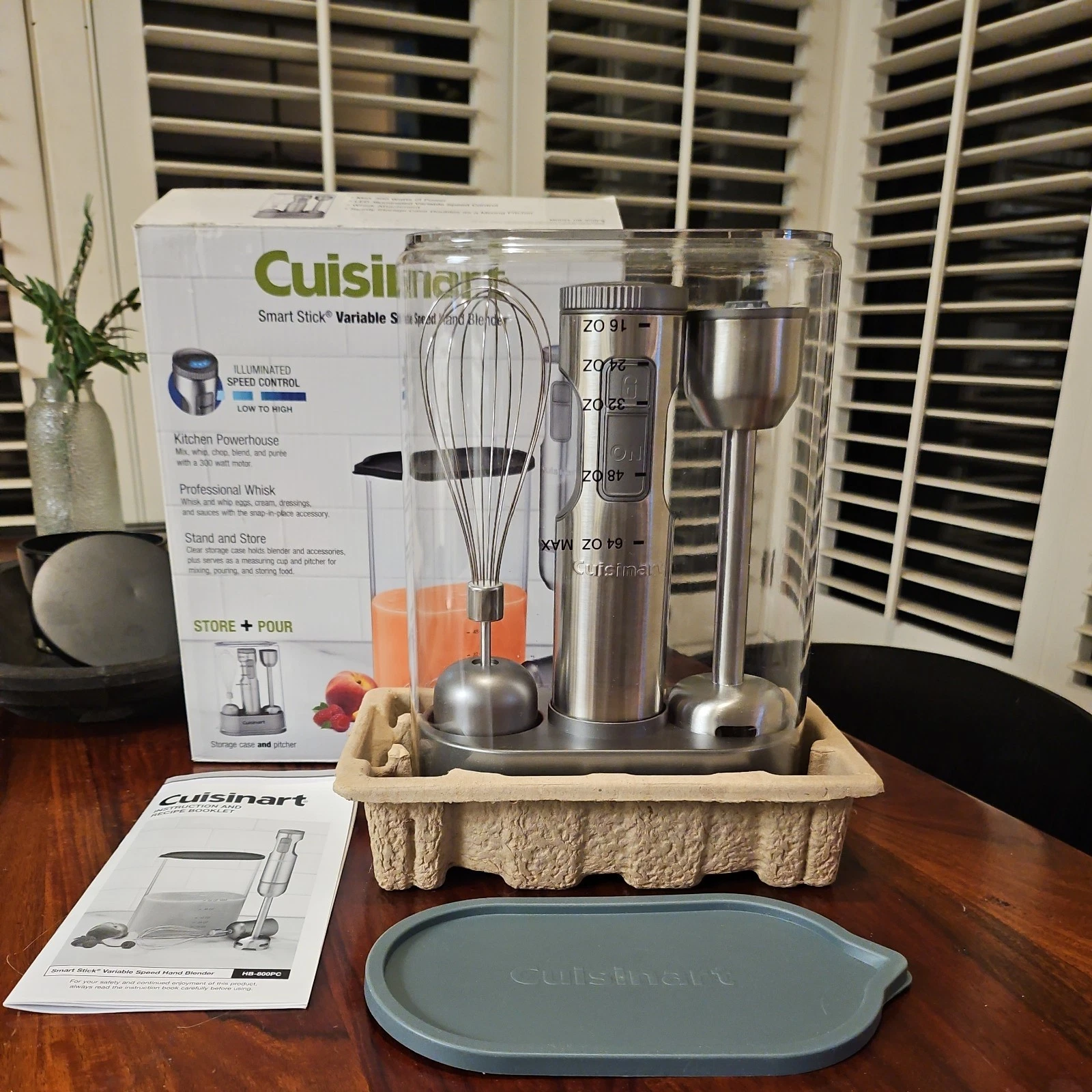 Cuisinart, Immersion Smart Speed Stick Hand Blender + Storage Case Bundle Set
Opens in a new window