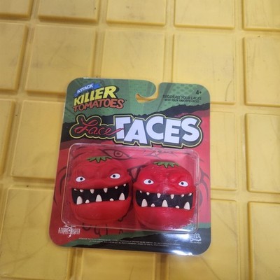 Bull Airs Shoes Lace Faces Attack Of The Killer Tomatoes New C13#2