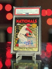 1986 Throwback Juan Soto Auto Superfractor 1/1 2021 Topps Chrome Refractor