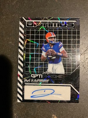 2025 Leaf Optichrome FB DJ Lagway Optimus Autograph #10/10 Florida Gators