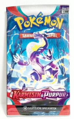 Pokemon Crimson and Purple SVI Near Mint Reverse + Holo DE Single Cards Sleeved