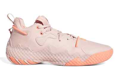 Adidas Herren Pink Harden Vol 6 Basketball Turnschuhe UK 9 NEU