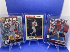 2023 Heritage /999 Bryce Harper Negative +Bomb Squad Vector Short Print+Clear Sp