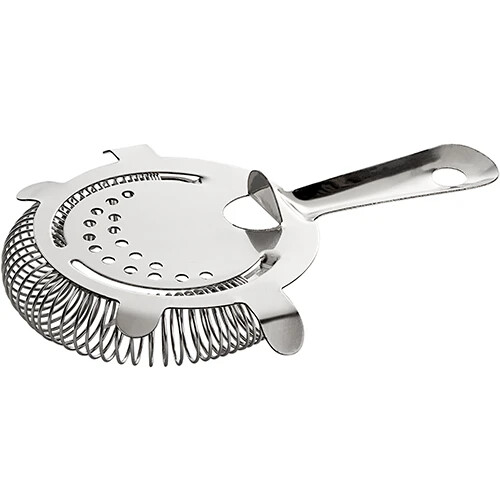 Stainless Steel Hawthorne Strainer 4-Prong, Bar Cocktail Strainer