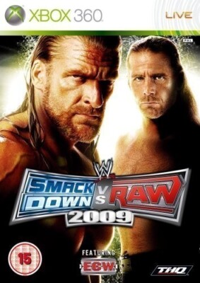Microsoft Xbox 360 - WWE SmackDown vs. RAW 2009 featuring ECW ENGLISCH mit OVP