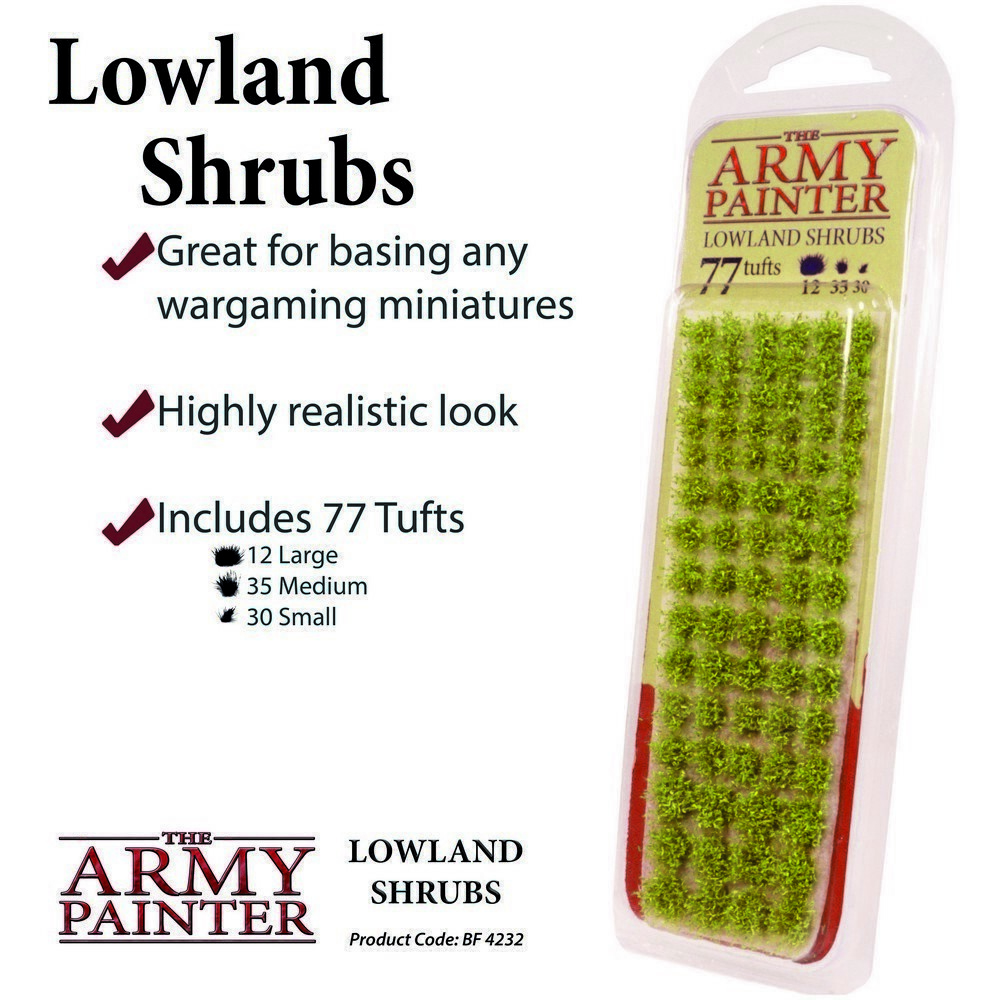 Lowland Shrubs The Army Painter Brand New AP-BF4232
