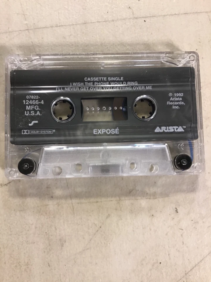 Expose I Wish The Phone Would Ring (Cassette) Single in Very Good Condition - Image 4 of 4