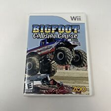 Bigfoot: Collision Course (Nintendo Wii, 2008) Complete W/Manual