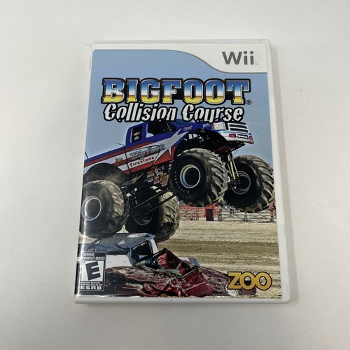 Bigfoot: Collision Course (Nintendo Wii, 2008) Complete W/Manual