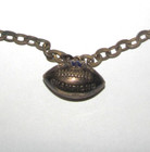 1942 W Football Champions Initials J G Pendant Charm Award Vintage Sports Chain — photo 3