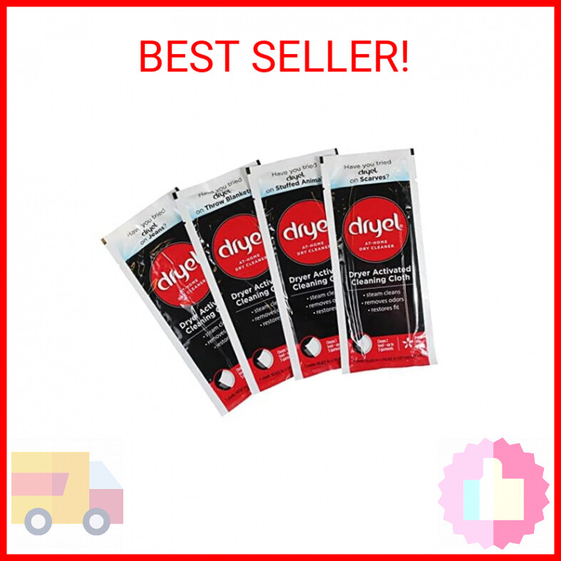 dryel at-Home Dry Cleaner Refill Kit - 8 Loads,CRB-01126