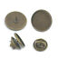 縮圖 3  - Brass Tie Tacks Pin 12 16 20mm Pin Back Holder Pinch Pad Clutch Clasp Craft DDD