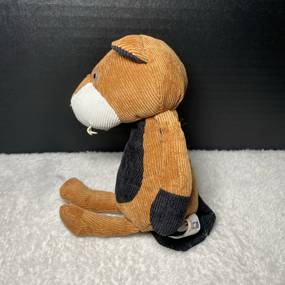 Игрушка Manhattan Beaver плюшевая народная лесничая вельветовая ребристая мягкая игрушка домашнее животное - Изображение 2 из 4