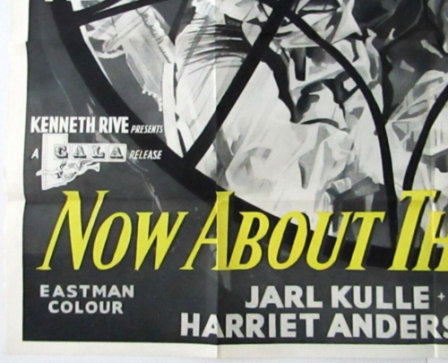 Original Now About These Women UK Quad Film Poster 1964 Ingmar Bergman - Picture 5 of 7