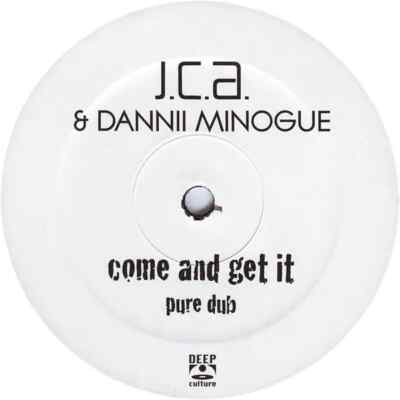 J.C.A. & Dannii Minogue Come And Get It Vinyl Single 12inch NEAR