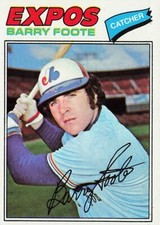 Barry Foote 1977 TOPPS Baseball Card #612