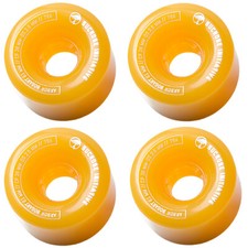 ARBOR Wheels Longboard Skateboard Cruiser Bogart 61mm 78A Ghost Yellow