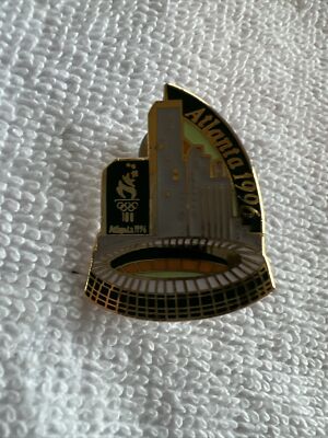 1996 Atlanta Olympic Lapel Stadium Centennial Olympic Games Lapel Hat Pin.lotL4