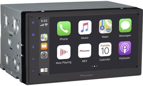 Pioneer 2DIN Car Stereo AM/FM Radio w/CarPlay For 2014-2017 Chevy Silverado 1500 - Afbeelding 2 van 5