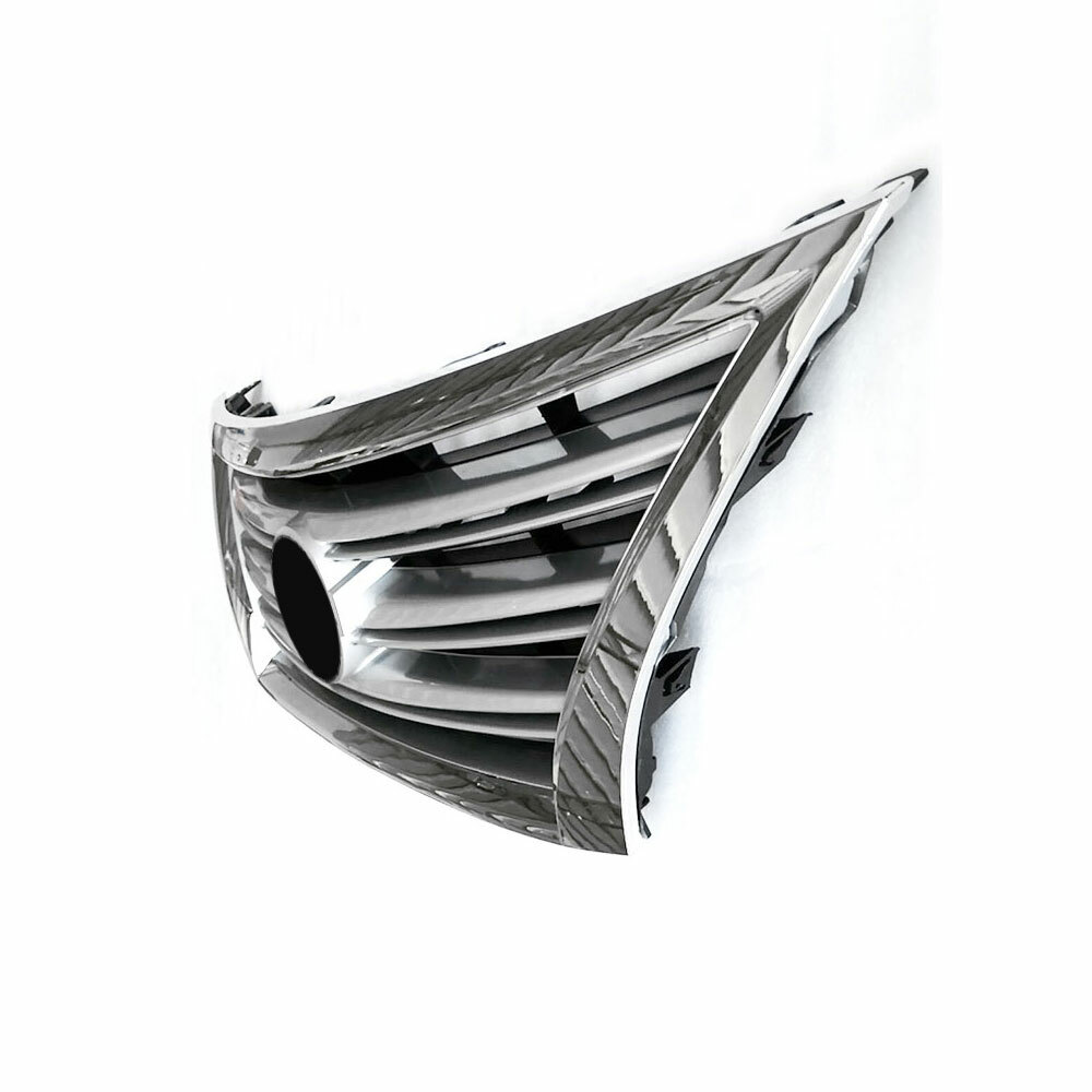 11-Piece Front Bumper Grille & Fog Light Kit For Nissan Sentra (2013-2015) – Chrome & Black