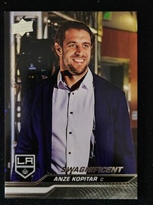 2023-24 Upper Deck Series 1 Swagnificent #82 Anze Kopitar LA Kings