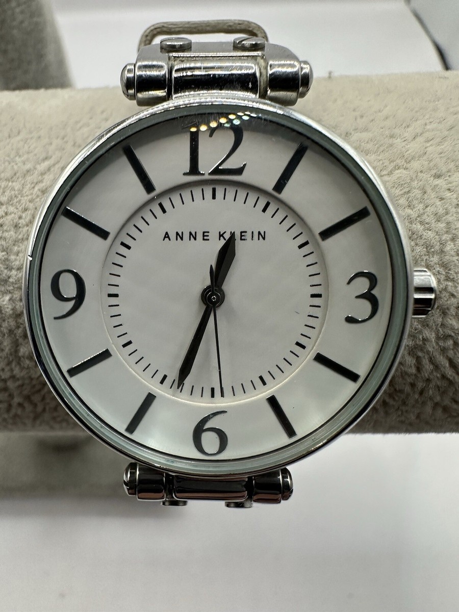 Anne Klein Womens 10/9169 New Battery 34MM 7.25